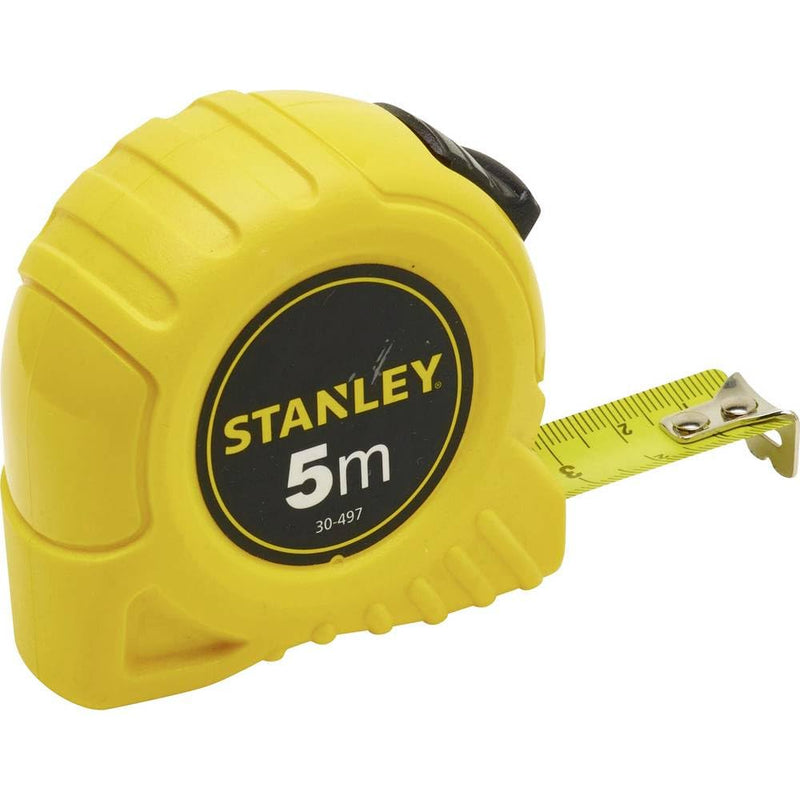 Stanley 1-30-497 Tape Measure, Yellow/Black, 5 m/19 mm