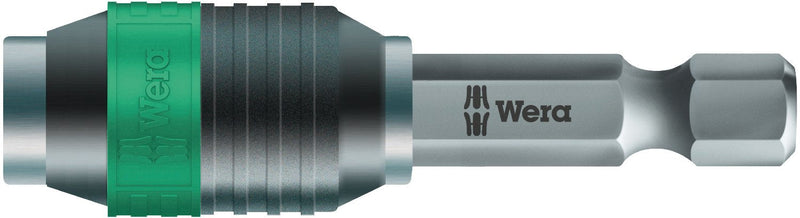 Wera 05052500001 Rapidaptor Bitholder 888/4/1 K-1/4x50mm, Silver Single