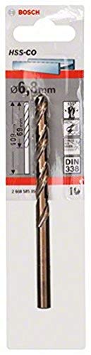 Bosch Professional Metal Drill Bit HSS-Cobalt, 2608585857 1 piece Ø 6,8 mm