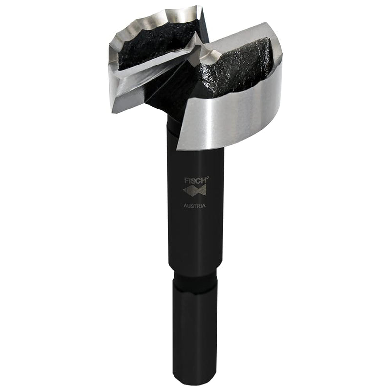 [Australia - AusPower] - Fisch 31702500 Wave-Cutter Forstner Bit, 0 V, Silver/Grey, 25 x 60/90 mm, Shank Diameter 8 x 30 mm Ø 25 mm 