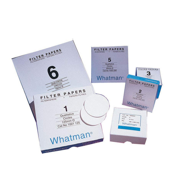 [Australia - AusPower] - Whatman 1005-090 Qualitative Filter Paper Circles, 2.5 Micron, 94 s/100mL/sq inch Flow Rate, Grade 5, 90mm Diameter (Pack of 100) 9.0cm 