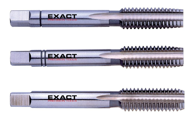 [Australia - AusPower] - EXACT 30105 Hand Tap Set M8 HSS DIN 352 