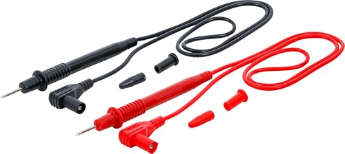 BGS Replacement Test Probes for Multimeter 2192, 2192-1 | Cable length: approx. 630 mm. Measuring tip length approx. 125 mm, lightweight design Measuring tip length: 125 mm