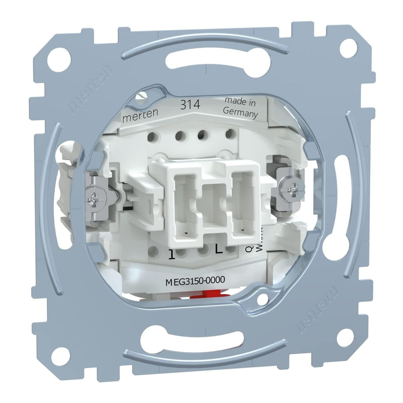 Merten MEG3150-0000 Switch | Closer, flush-mounted, 1-pole, 10 A, 1 piece 1 pc.