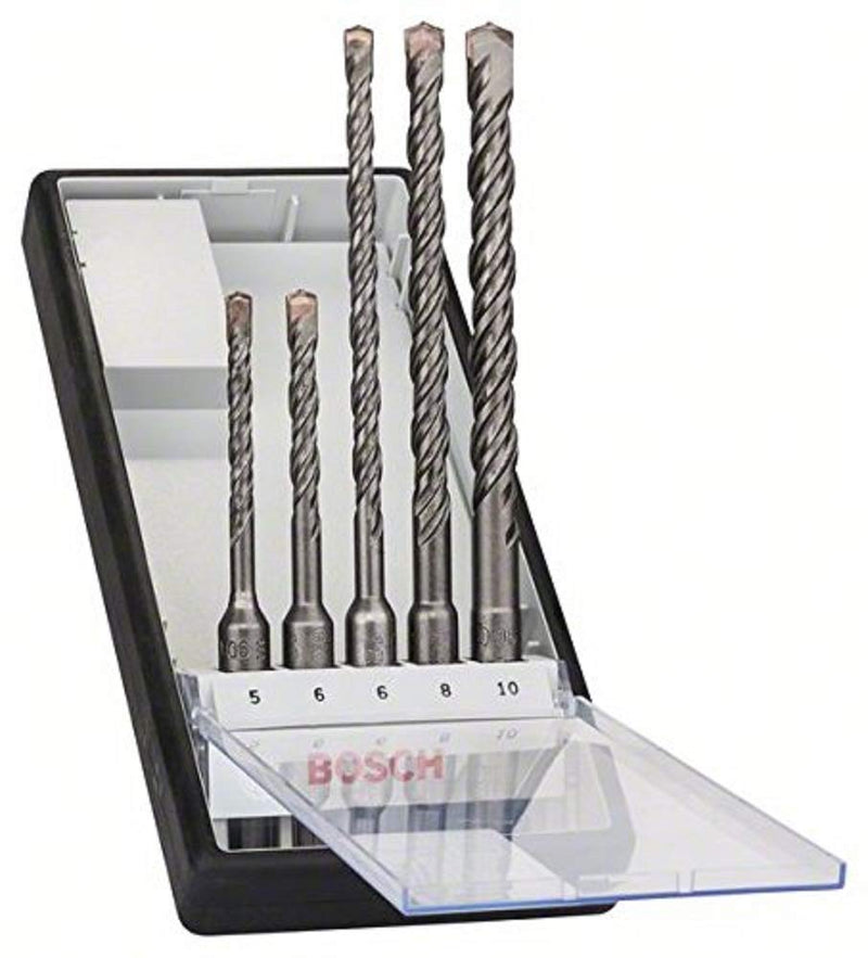 [Australia - AusPower] - Bosch 2607019927 Hammer Drill Bit Set (5-Piece) classic 