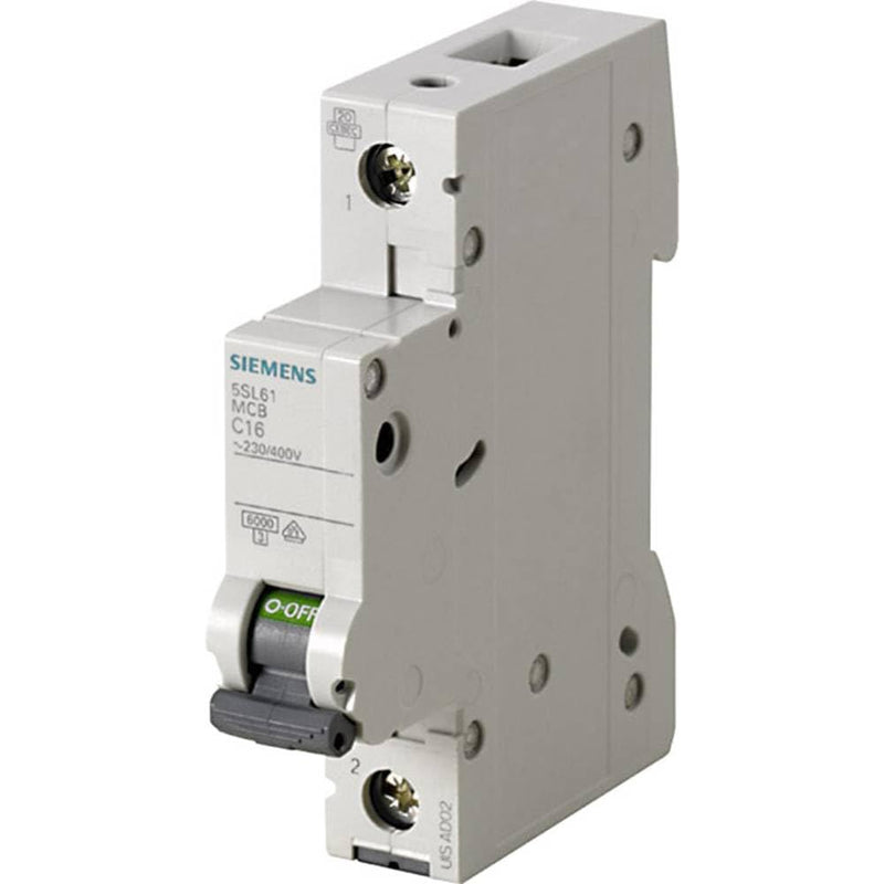 [Australia - AusPower] - Siemens 5SL6106-6 Miniature Circuit Breaker 6kA 1 Pole B-6A 