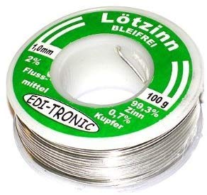 Lead-Free Electronic Solder Wire 1mm 100g Single