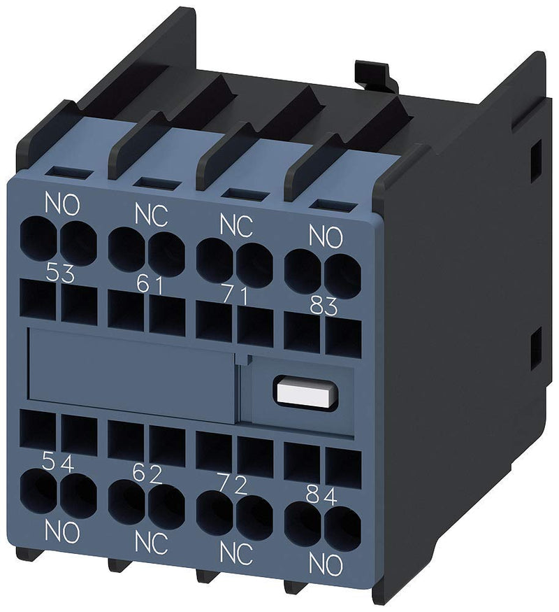 [Australia - AusPower] - Siemens – Auxiliary Contact 2 NA + 2NC S00 Spring din50011 