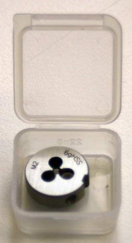 [Australia - AusPower] - Screw Die / Stock M2 x 0.4 High-Speed Steel DIN 223 Right-Handed Thread 