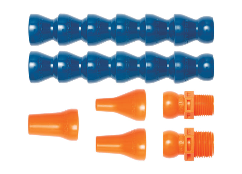 [Australia - AusPower] - Loc-Line - 50813 Coolant Hose Assembly Kit, Acetal Copolymer, 7-Piece, 1/2" Coolant Hose ID 1/2" 