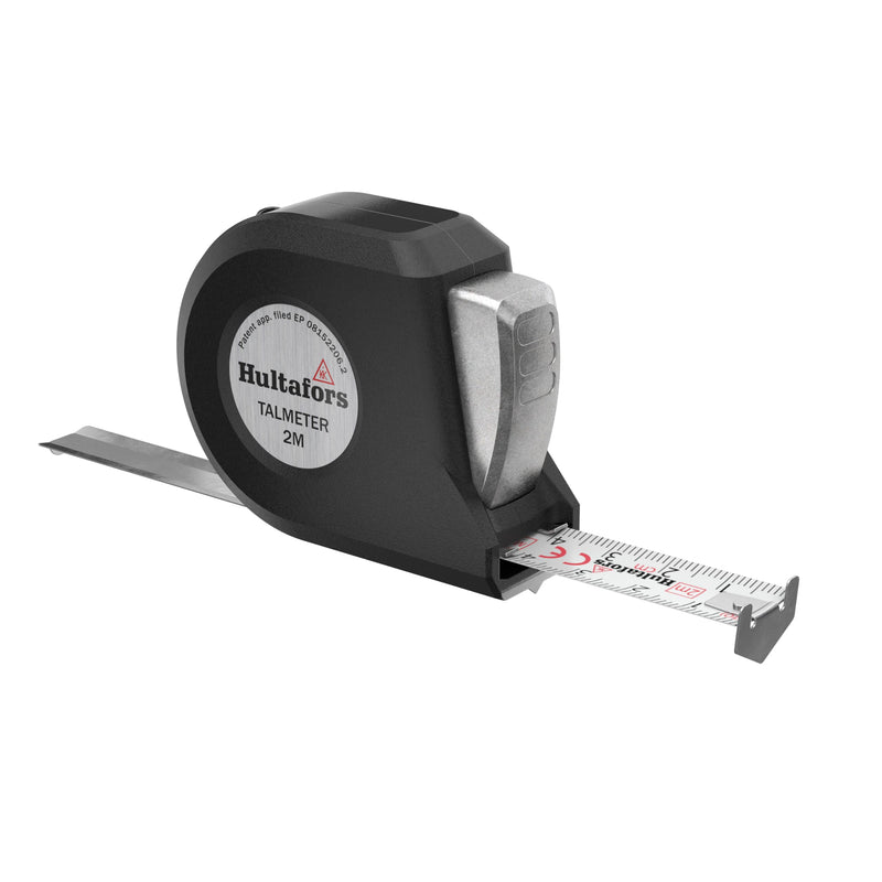 [Australia - AusPower] - Talmeter Tape Measure 2 Metres I Hultafors I 7-in-1 Tape Measure with Unique Measuring and Marking Function I Accuracy Class II I Made in EU I 359103 Single 