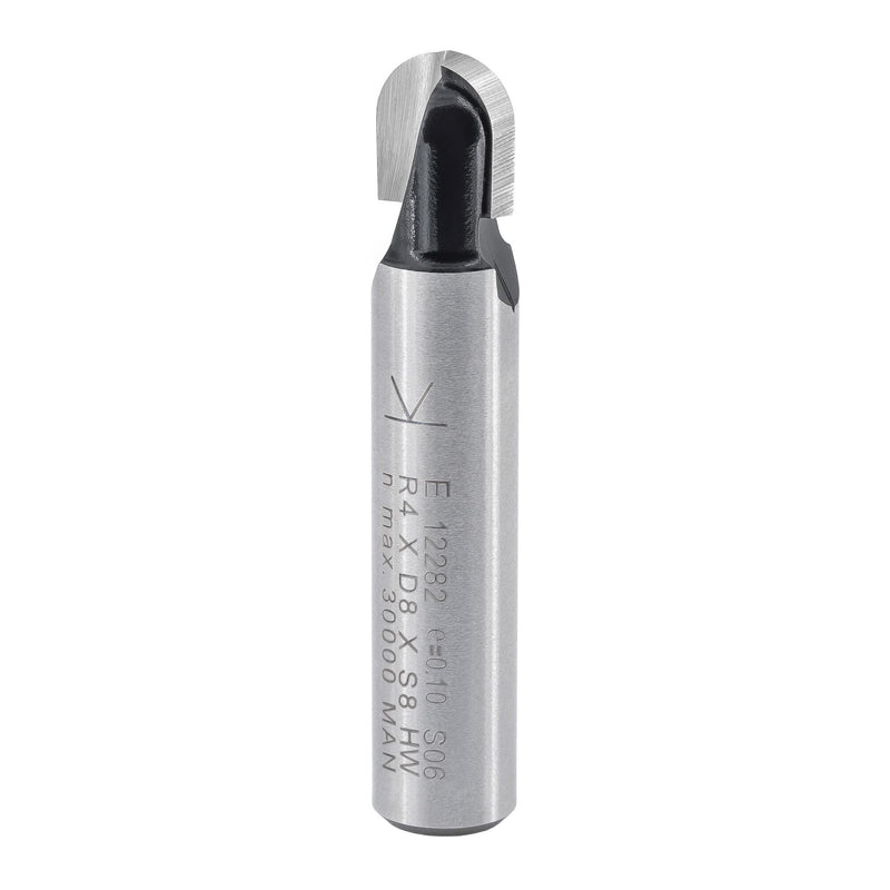[Australia - AusPower] - ENT Cove Cutter TC Shank (C) 8 mm, Diameter (A) 8 mm, B 8 mm, R 4 mm, D 32 mm R=4 / D=8 / NL=8 