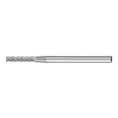 Pferde 21200183 Carbide Grinding Burr ZYAS 0210/3 Z3 Plus Carbide burr diameter 2 mm HM burr Cylinder shape with spur teeth