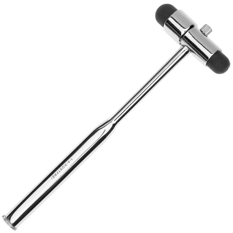Buck - Medical Neurological Reflex Hammer - Length: 7.5" / 19 cm - Chrome Plated Handle
