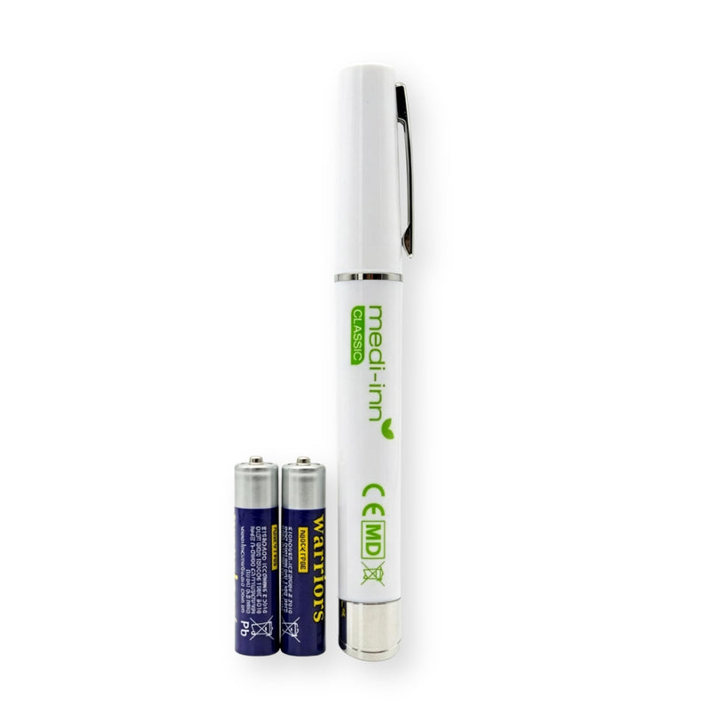 Medi-Inn Penlight / Diagnostic Exam Light Torch + 2 AAA Batteries