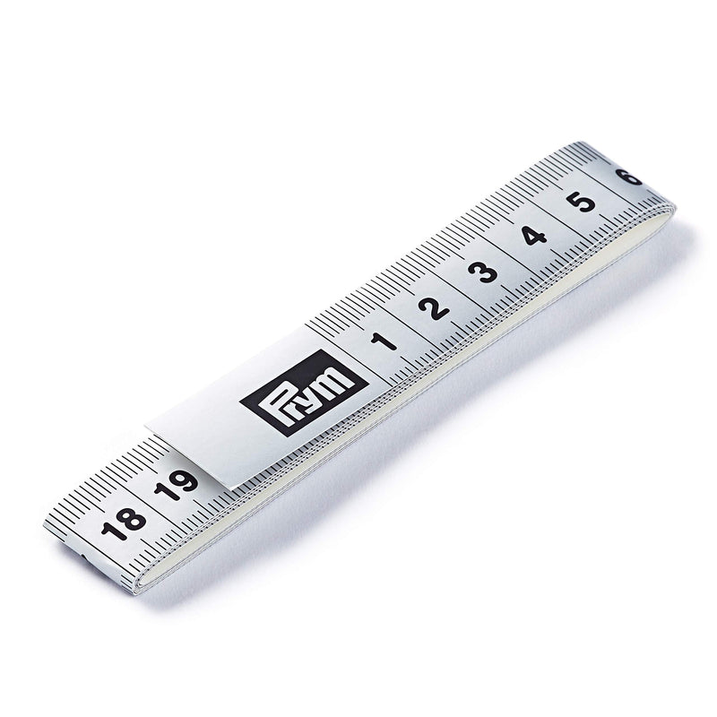 Prym Fixo Plus 282690 Tape Measure Self-Adhesive 150 cm Silver