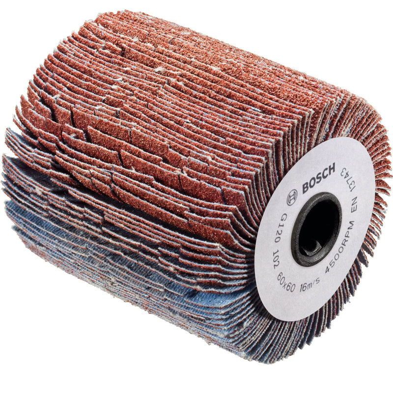 [Australia - AusPower] - Bosch 1600A0014V Sanding Roller Lamella Roll LR60 K80 for Bosch PRR 250 Removing Roller Körnung 80 