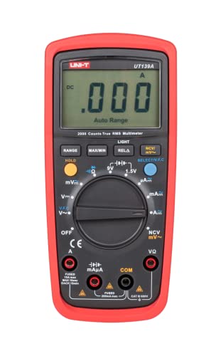 Uni-T UT139A/MIE0154 True RMS Universal Meter LCD Screen Detection Function (NCV)