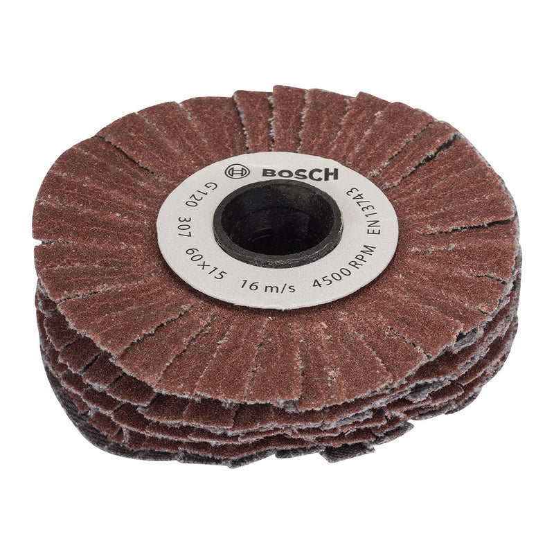 [Australia - AusPower] - Bosch 1600A00155 Sanding Roller Flexible Roll SW15 K120 for Bosch PRR 250 Removing Roller Körnung 120 
