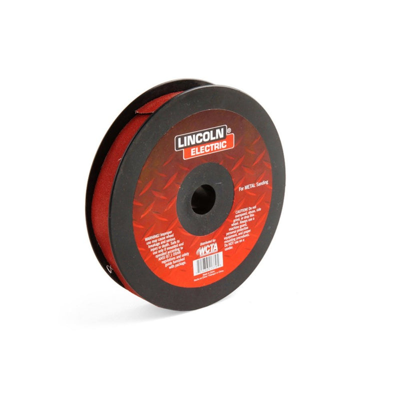 [Australia - AusPower] - Lincoln Electric kh268 Abrasive Roll, Emery Fabric Underlay, Aluminium Oxide, 1" Width x 25 Yards Length, 320 grit (Pack of 1) 