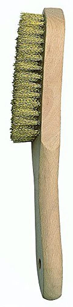 [Australia - AusPower] - Manual with Round Wire Brass Wire Brush Number of wire rows: 5 