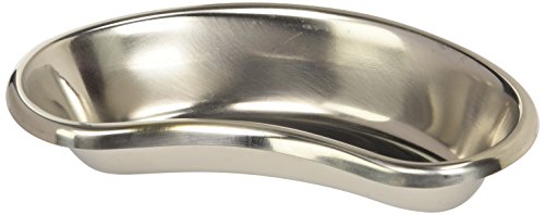 GIMA Instruments GB Stainless Steel Kidney Dish, Deep, 162 x 77 x 31 mm