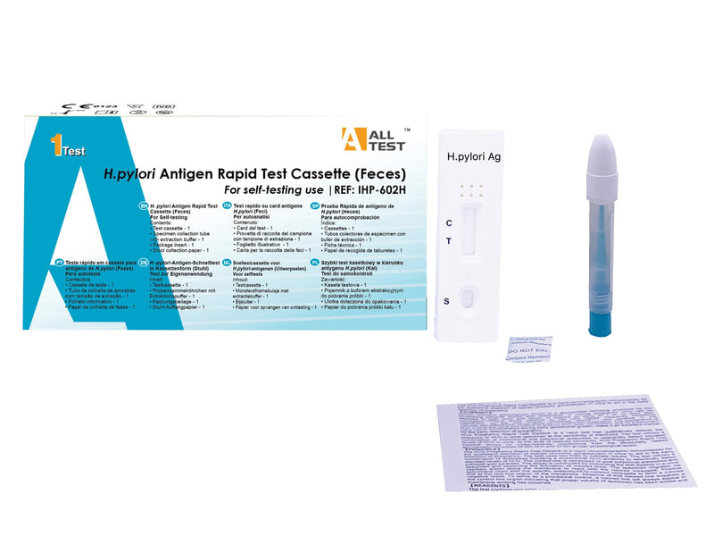 GIMA - All Test 24524 Quick Test for the Quality Detection of Helicobacter Pylori Antigens