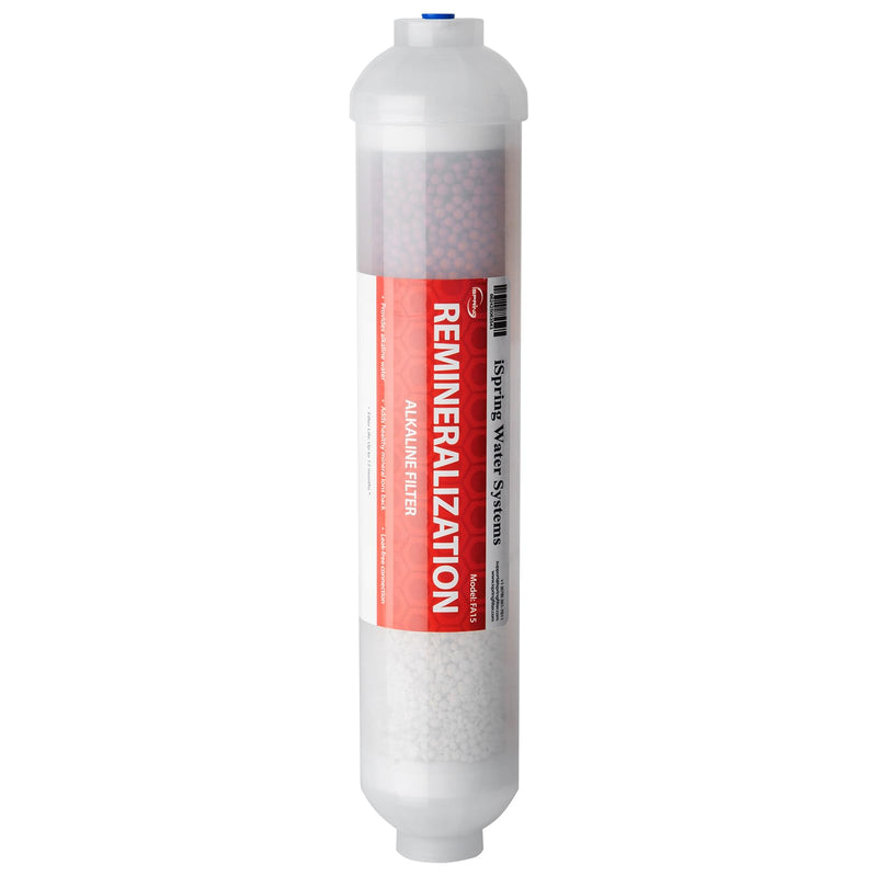 [Australia - AusPower] - iSpring FA15 10 inch inline 2 Layer Alkaline Replacement Filter Cartridge with Calcite and Mineral balls AK Water Filter Replacement 