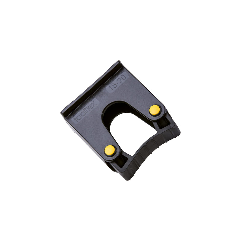 [Australia - AusPower] - Toolflex ® x2 Black Tool Storage Holder Grips Suitable For The Toolflex Wall Rack System Organiser (15 – 20mm) 