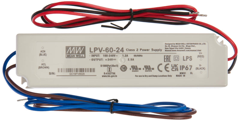 MSKU item: MeanWell Series LPV-60. LPV-60-24