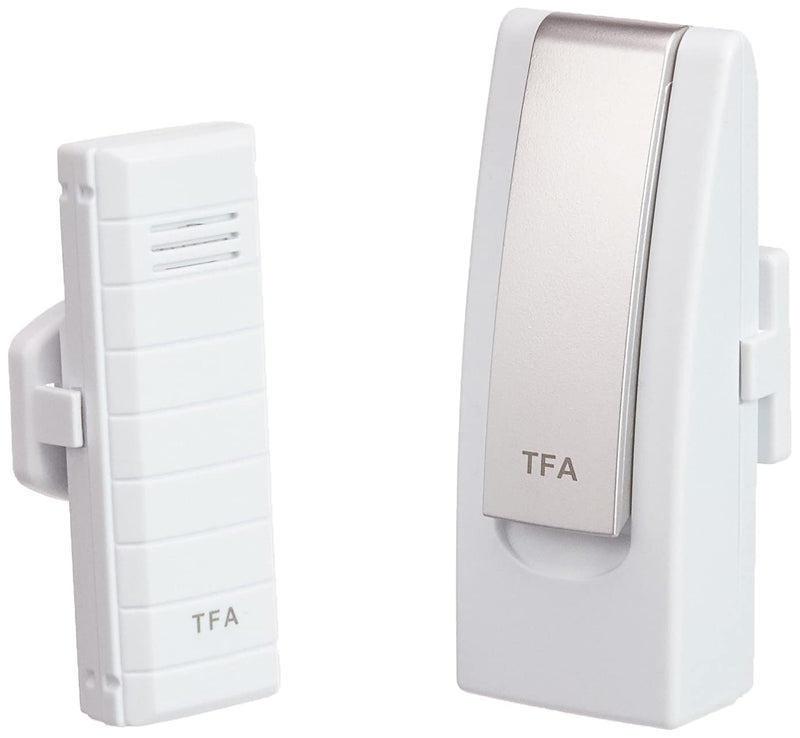 TFA Dostmann Weatherhub 31.4001.02 SmartHome Easy Install Starter Kit with Temperature Transmitter - White Temperature monitor Single