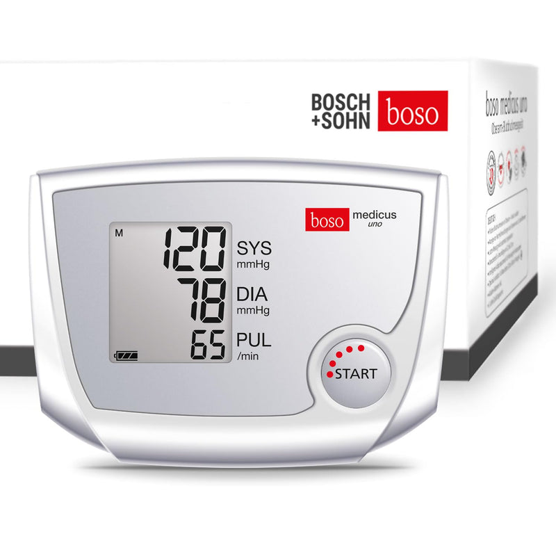 boso medicus uno XL upper arm blood pressure monitor, large display, including XL cuff, 32-48cm