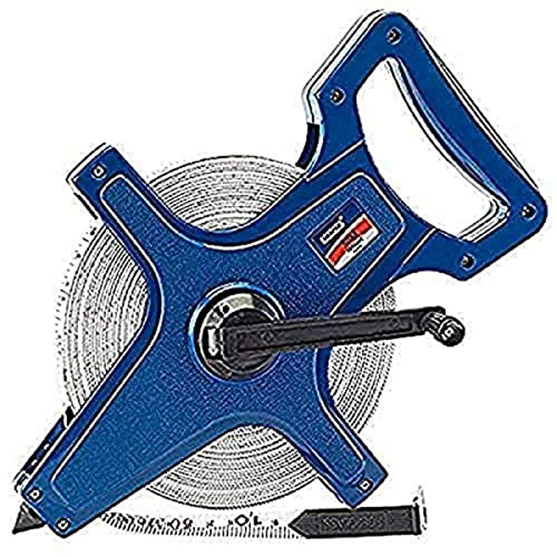 [Australia - AusPower] - Draper 50m Fibreglass Measuring Tape | 165ft Surveyors Tape | Class III Hand Tools | Metric and Imperial Graduations| Impact Resistant | 13mm Wide | 51089 50 m 