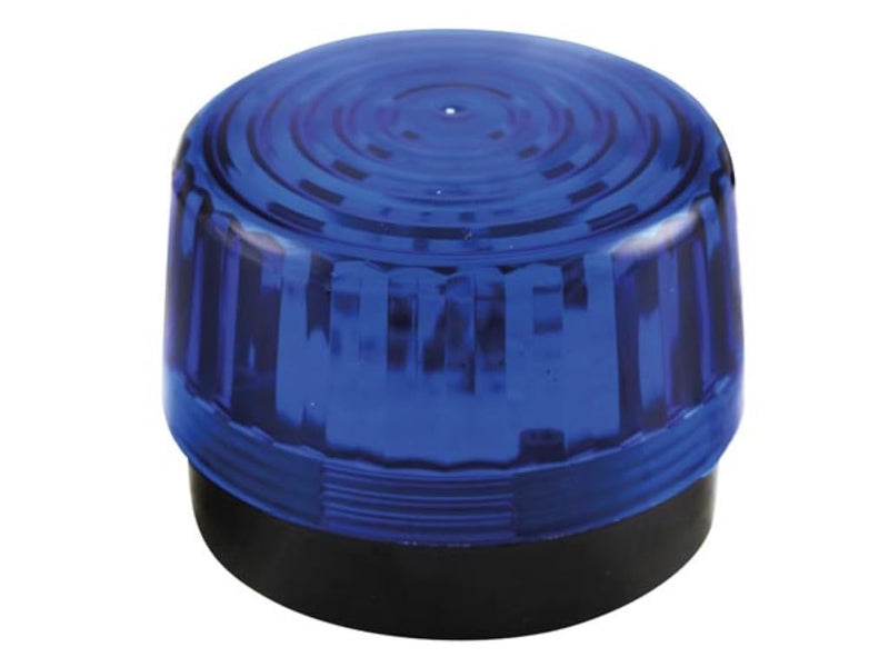 Velleman HAA100BN LED Flashing Security Light, 12V, Blue, 100mm