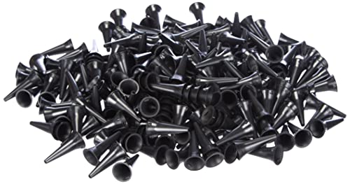 GIMA Disposable Mini Ear Speculum 2.5 mm - Black - fully compatible with mini series from HEINE, KAWE, RIESTER, GIMA and other brands - pack of 250 pcs 250 pieces Ø 2.5 mm