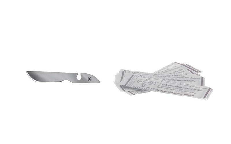 12x BAYHA Scalpel Blades, Non-Sterile, Individually Boxed, , ,