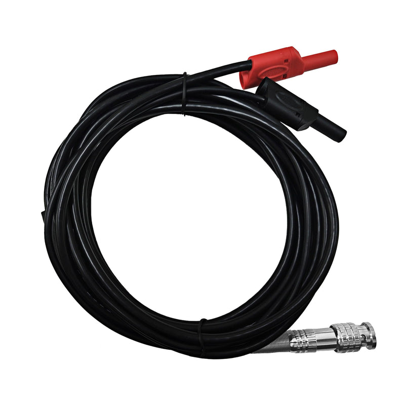 Hantek HT30A Automotive Test Lead 3m BNC-to-Banana Plug for Automotive Measurement | Special cable for automotive measurements, oscilloscope accessory with 3m length, BNC-to-banana plug for precise automotive test signals