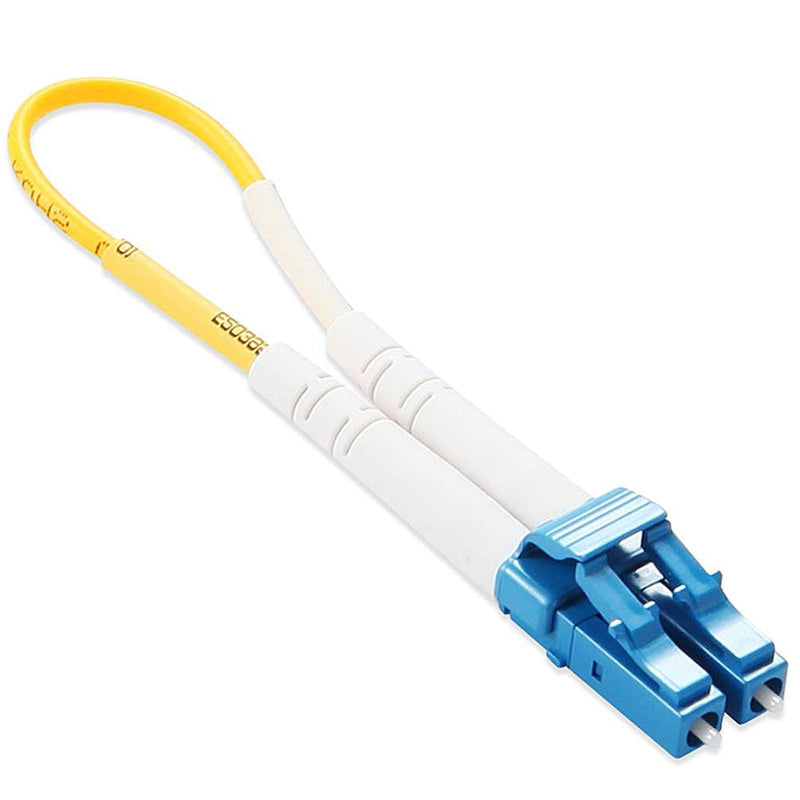 10Gtek® LC Fiber Optic Loopback 9/125 Singlemode OS2 LC Loopback Cable