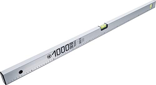 1000 mm Water Level | Aluminium | Level for horizontal and vertical | 1 mm measurement division | milled underside | hanging hole 1000 MM