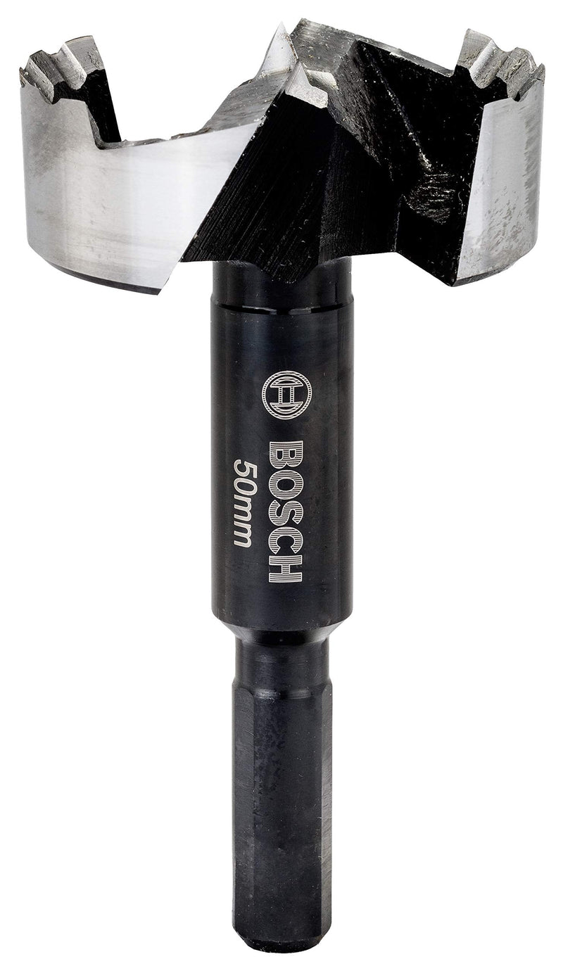 [Australia - AusPower] - Bosch 2608577021 Toothed Forstner Drill Bit, Silver/Black, 50 m Ø 50 mm 