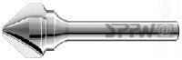 [Australia - AusPower] - SPPW Countersink Solid Carbide 90° Z:3 Form C L: 52 Diameter 8.3 