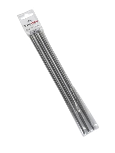 'Real Rotatech 11/64 (4.5 mm) Pack of 3 Chain Saw Files For Sharpening Chainsaw Chains for Ryobi