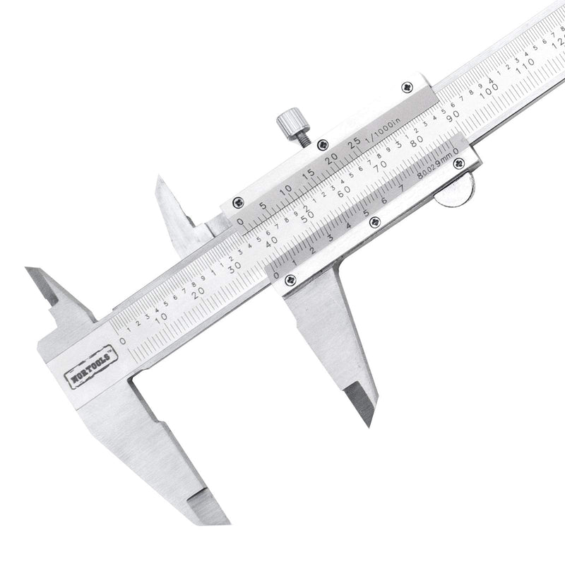 [Australia - AusPower] - NORTOOLS Professional Stainless Steel Vernier Caliper for Inside, Outer, Depth and Step Measurements, 6 Inch/150 mm/0.001"/0.02 mm - Strictly QC PC for PC Einheitsgröße Set 3 