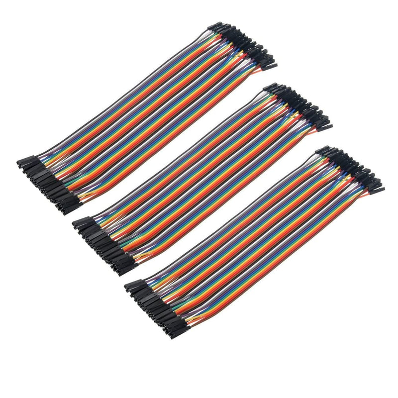 [Australia - AusPower] - Aihasd 120P 30 cm Female Jumper Cable for Breadboard Circuit Test Cable 30 cm female-female 