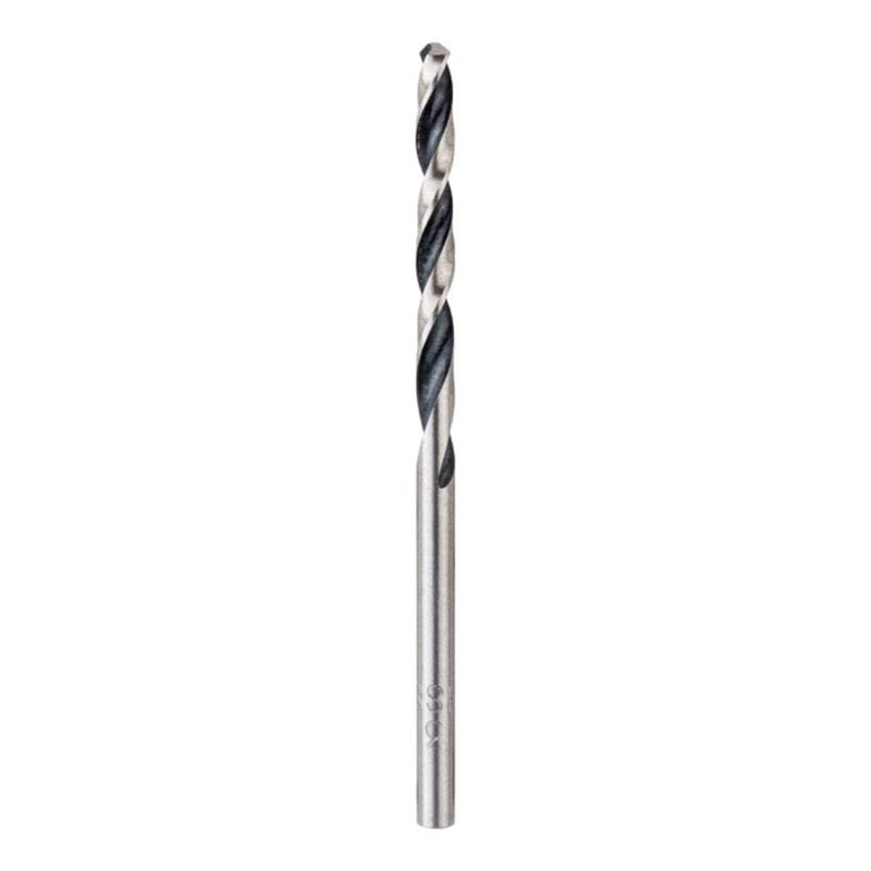 Bosch Professional HSS PointTeQ Twist Drill Bits (for Metal, 3 x 33 x 61 mm, Drill Driver Accessory), Pack of 10 Ø 3mm