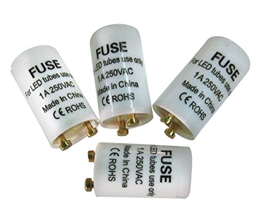 [Australia - AusPower] - ShuoHui 4x Starter Bridge for LED T8 Tubes Starter Fuse Bridge LED Fluorescent Tube 