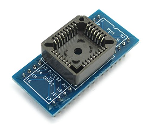 DollaTek PLCC32 to DIP32 USB Universal Programmer IC Adapter Tester Socket for TL866CS TL866A EZP2010