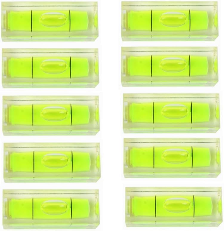 Mini Spirit Level 10x10x29mm Square Pack of 10