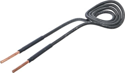 BGS 2169-10 Induction Coil for Induction Heater for Tie Rods 65 mm for Item 2169, 3390, 3391 | Gebogene Bauform | Drahtdurchmesser 4,5 mm | Gesamtlänge ca. 215 mm | Spulen-Innendurchmesser ca. 27,5 mm