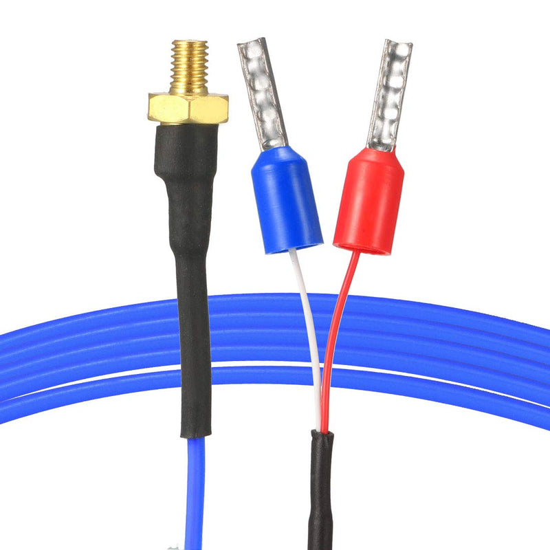 [Australia - AusPower] - sourcing map K Type Thermocouple Temperature Sensor Probe for 3D Printer 0.5 m Cable M4 Thread 